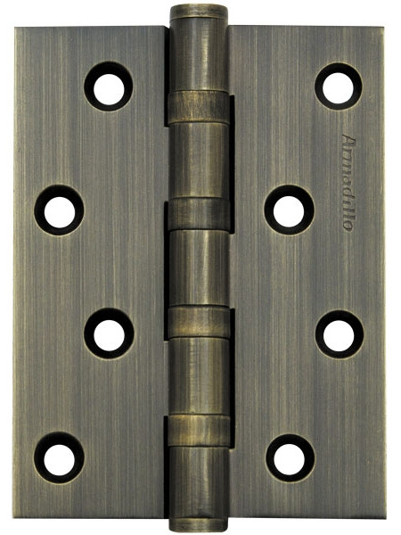 Петля универсальная Armadillo (Армадилло) 4500C (500-C4) 100x75x3 AB Бронза Box Петля универсальная Armadillo (Армадилло) 4500C (500-C4) 100x75x3 AB Бронза Box