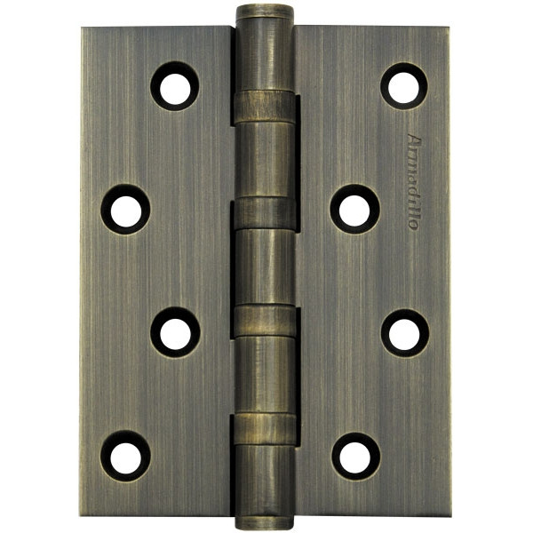 Петля универсальная Armadillo (Армадилло) 4500C (500-C4) 100x75x3 AB Бронза Box Петля универсальная Armadillo (Армадилло) 4500C (500-C4) 100x75x3 AB Бронза Box