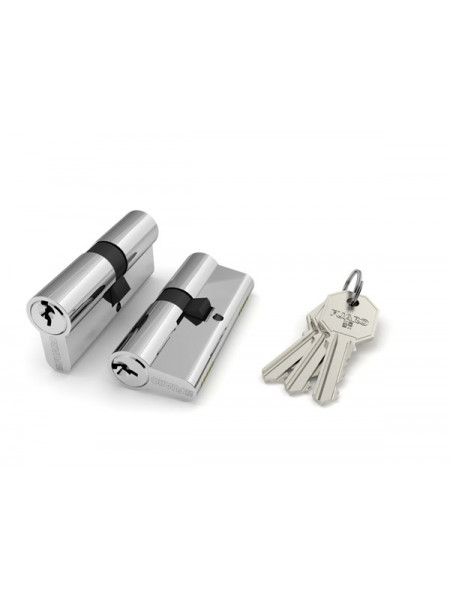 Цилиндровый механизм Fuaro (Фуаро) 100 CA 68 mm (26+10+32) CP хром 3 кл.