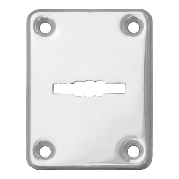 Декоративная накладка Fuaro (Фуаро) ESC082-CP-8 (ХРОМ) на сувальдный замок (1шт) (нерж. сталь) Декоративная накладка Fuaro (Фуаро) ESC082-CP-8 (ХРОМ) на сувальдный замок (1шт) (нерж. сталь)