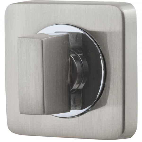 Ручка поворотная Armadillo (Армадилло) WC-BOLT BK6/SQ-21SN/CP-3 матовый никель/хром Ручка поворотная Armadillo (Армадилло) WC-BOLT BK6/SQ-21SN/CP-3 матовый никель/хром