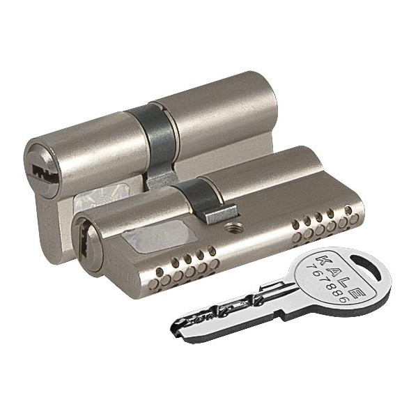 Цилиндровый механизм Kale kilit (Кале килит) 164 OBS SNE/100 (40+10+50) mm никель 5 кл. Цилиндровый механизм Kale kilit (Кале килит) 164 OBS SNE/100 (40+10+50) mm никель 5 кл.