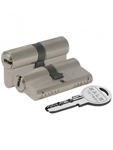 Цилиндровый механизм Kale kilit (Кале килит) 164 SN/90 (40+10+40) mm никель 5 кл. Цилиндровый механизм Kale kilit (Кале килит) 164 SN/90 (40+10+40) mm никель 5 кл.