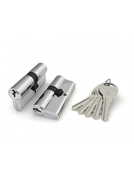 Цилиндровый механизм Fuaro (Фуаро) R300/70 mm (30+10+30) CP хром 5 кл. Цилиндровый механизм Fuaro (Фуаро) R300/70 mm (30+10+30) CP хром 5 кл.