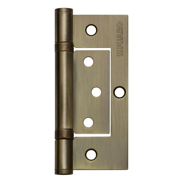Петля универсальная Fuaro (Фуаро) без врезки 300-2BB 100x2,5 AB (бронза) Петля универсальная Fuaro (Фуаро) без врезки 300-2BB 100x2,5 AB (бронза)