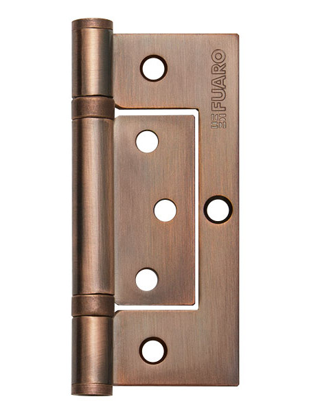 Петля универсальная Fuaro (Фуаро) без врезки 300-2BB 100x2,5 AC (медь)