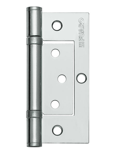 Петля универсальная Fuaro (Фуаро) без врезки 300-2BB 100x2,5 CP (хром)