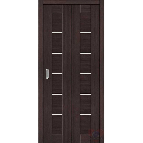 Дверь Optima porte Турин 506.12 складная, Экошпон