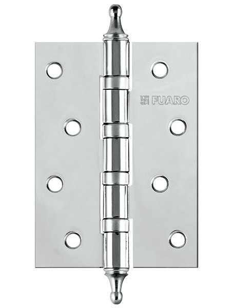 Петля универсальная Fuaro (Фуаро) 4BB/A/BL 100x75x2,5 CP (Хром) БЛИСТЕР Петля универсальная Fuaro (Фуаро) 4BB/A/BL 100x75x2,5 CP (Хром) БЛИСТЕР