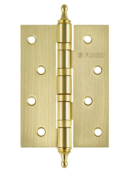 Петля универсальная Fuaro (Фуаро) 4BB/A/BL 100x75x2,5 SB (мат. золото) БЛИСТЕР Петля универсальная Fuaro (Фуаро) 4BB/A/BL 100x75x2,5 SB (мат. золото) БЛИСТЕР
