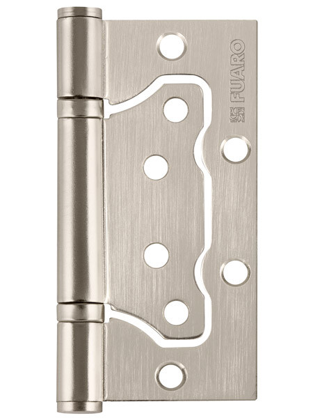 Петля универсальная Fuaro (Фуаро) без врезки 500-2BB/BL 100x2,5 PN (мат. никель) БЛИСТЕР Петля универсальная Fuaro (Фуаро) без врезки 500-2BB/BL 100x2,5 PN (мат. никель) БЛИСТЕР