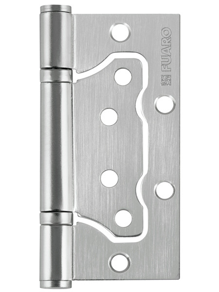 Петля универсальная Fuaro (Фуаро) без врезки 500-2BB/BL 100x2,5 SC (мат. хром) БЛИСТЕР Петля универсальная Fuaro (Фуаро) без врезки 500-2BB/BL 100x2,5 SC (мат. хром) БЛИСТЕР