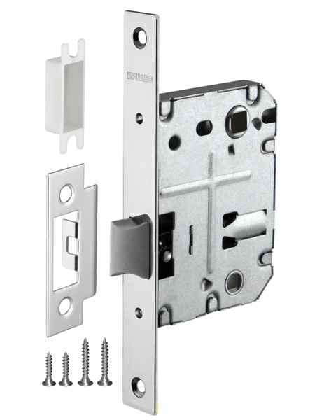 Защелка врезная Fuaro (Фуаро) PLASTIC P72-50 CP хром