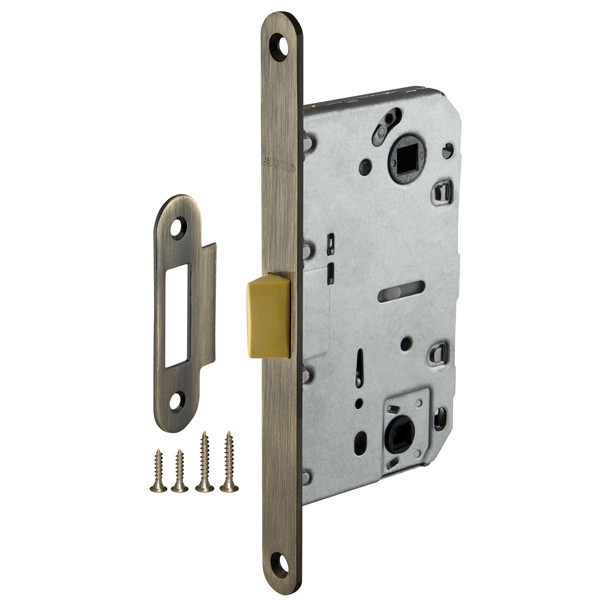 Защелка врезная Fuaro (Фуаро) PLASTIC P96WC-50 AB бронза Защелка врезная Fuaro (Фуаро) PLASTIC P96WC-50 AB бронза