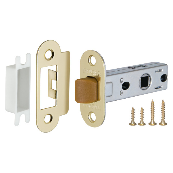Защелка врезная Fuaro (Фуаро) PLASTIC P22-45-25 GP латунь Защелка врезная Fuaro (Фуаро) PLASTIC P22-45-25 GP латунь