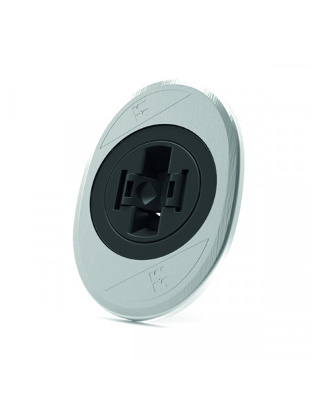 Накладка Mottura (Моттура) на замок 3D KEY, внутренняя 95.503B0 /глубина 10 (Мат. хром), 1 шт