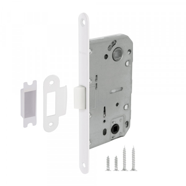 Защелка врезная Fuaro (Фуаро) PLASTIC P96WC-50 WH-19 белый