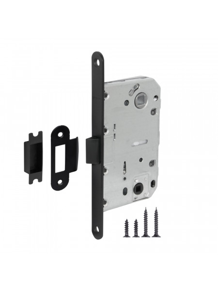 Защелка врезная Fuaro (Фуаро) PLASTIC P96WC-50 BL-24 черный