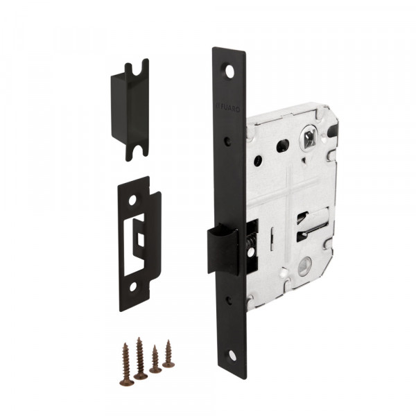 Защелка врезная Fuaro (Фуаро) PLASTIC P72-50 BL черный Защелка врезная Fuaro (Фуаро) PLASTIC P72-50 BL черный