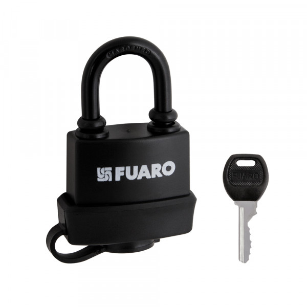 Замок навесной Fuaro (Фуаро) PL-3640 Black (40 мм), 3 англ.кл. Замок навесной Fuaro (Фуаро) PL-3640 Black (40 мм), 3 англ.кл.