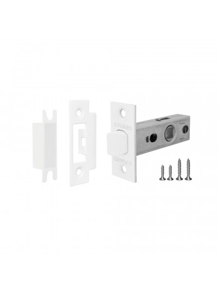 Защелка врезная Fuaro (Фуаро) PLASTIC P12-45-25 WH белый