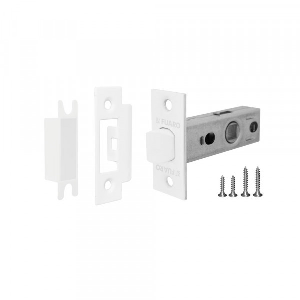 Защелка врезная Fuaro (Фуаро) PLASTIC P12-45-25 WH белый Защелка врезная Fuaro (Фуаро) PLASTIC P12-45-25 WH белый