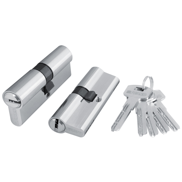 Цилиндровый механизм Fuaro (Фуаро) 200 ZA 90 mm (35+10+45) CP хром 5 кл. Цилиндровый механизм Fuaro (Фуаро) 200 ZA 90 mm (35+10+45) CP хром 5 кл.