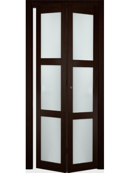 Дверь Optima porte Турин 530.222 складная, Экошпон