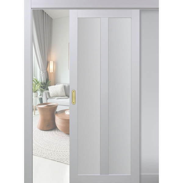 Дверь Optima porte Турин 521.22 купе, Экошпон Дверь Optima porte Турин 521.22 купе, Экошпон