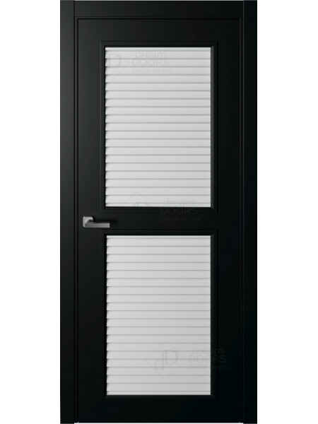 Дверь Dream Doors Жалюзийная 3 (двухцветная), ПВХ Дверь Dream Doors Жалюзийная 3 (двухцветная), ПВХ